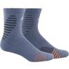 imageadidas Unisex Adult Running Midcrew Socks 1 PairRaw Steel GreyCarbon GreyHi  Res Orange