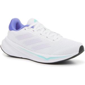 imageadidas Womens Response Running SneakerWhitePurple TintFlash Aqua