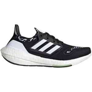 imageadidas Womens Ultraboost 22 Running ShoeBlackWhiteAlmost Lime