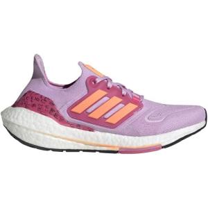 imageadidas Womens Ultraboost 22 Running ShoeBliss LilacBeam OrangePulse Magent