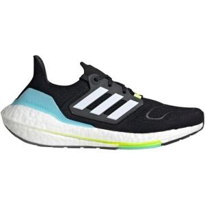 imageadidas Womens Ultraboost 22 Running ShoeCore BlackCloud WhiteSolar Yellow