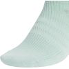 imageadidas Womens Superlite 30 No Show Athletic Socks LowProfile Fit with Targeted Padding and Arch Compression 6 PairsHazy GreenPreloved Ink BlueSemi Pink Spark