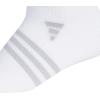 imageadidas Womens Superlite 30 No Show Athletic Socks LowProfile Fit with Targeted Padding and Arch Compression 6 PairsWhiteBlue BurstClear Onix Grey