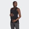 imageadidas Womens Aeroready Designed 2 Move Sport Tank Top MaternityBlackWhite