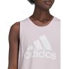 imageadidas Womens Essentials Big Logo Tank TopClear PinkWhite