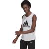 imageadidas Womens Essentials Big Logo Tank TopWhiteBlack