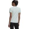 imageadidas Womens Loungewear Essentials Slim Logo TeeIce MintInk