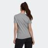 imageadidas Womens Loungewear Essentials Slim Logo TeeMedium Grey HeatherWhite