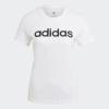 imageadidas Womens Loungewear Essentials Slim Logo TeeWhiteBlack