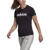 imageadidas Womens Loungewear Essentials Slim Logo TeeBlackWhite