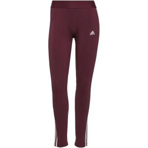 imageadidas Womens Essentials 3Stripes LeggingsVictory CrimsonWhite