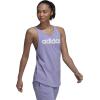 imageadidas Womens Loungewear Essentials Loose Logo Tank TopLight PurpleWhite