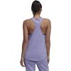 imageadidas Womens Loungewear Essentials Loose Logo Tank TopLight PurpleWhite