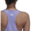 imageadidas Womens Loungewear Essentials Loose Logo Tank TopLight PurpleWhite