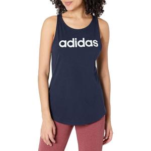 imageadidas Womens Loungewear Essentials Loose Logo Tank TopLegend InkIce Mint