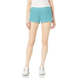 imageadidas Womens Pacer 3stripes Woven ShortsMint TonWhite