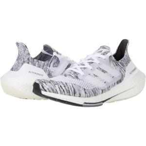 imageadidas Womens Ultraboost 21 Running ShoeWhiteWhiteBlack
