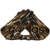 imageadidas Adizero 12 Adult Football Receiver GlovesBlackMetallic Gold