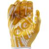 imageadidas Adizero 12 Adult Football Receiver GlovesGoldWhite