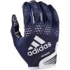 imageadidas Adizero 12 Adult Football Receiver GlovesNavyWhite