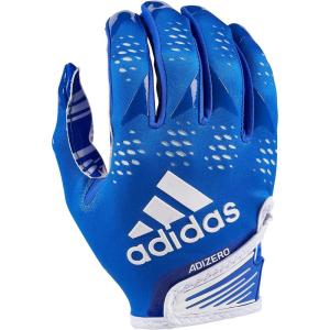 imageadidas Adizero 12 Adult Football Receiver GlovesRoyalWhite