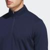 imageadidas Mens Elevated Quarter Zip Golf PulloverCollegiate Navy