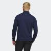 imageadidas Mens Elevated Quarter Zip Golf PulloverCollegiate Navy