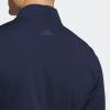 imageadidas Mens Elevated Quarter Zip Golf PulloverCollegiate Navy