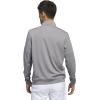 imageadidas Mens Elevated Quarter Zip Golf PulloverGrey Three