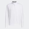 imageadidas Mens Elevated Quarter Zip Golf PulloverWhite