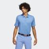 imageadidas Mens Ottoman Stripe Golf Polo ShirtBlue Fusion