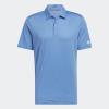 imageadidas Mens Ottoman Stripe Golf Polo ShirtBlue Fusion