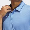 imageadidas Mens Ottoman Stripe Golf Polo ShirtBlue Fusion