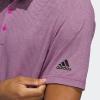 imageadidas Mens Ottoman Stripe Golf Polo ShirtLucid FuchsiaBlack