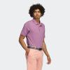 imageadidas Mens Ottoman Stripe Golf Polo ShirtLucid FuchsiaBlack