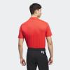 imageadidas Mens Ottoman Stripe Golf Polo ShirtRed