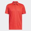 imageadidas Mens Ottoman Stripe Golf Polo ShirtRed