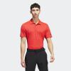 imageadidas Mens Ottoman Stripe Golf Polo ShirtRed