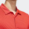 imageadidas Mens Ottoman Stripe Golf Polo ShirtRed