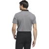 imageadidas Mens Performance Heathered Polo ShirtBlack