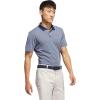 imageadidas Mens Performance Heathered Polo ShirtBlue