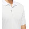 imageadidas Mens Performance Heathered Polo ShirtGrey