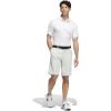 imageadidas Mens Ultimate365 10 quot Core Golf ShortsLinen Green