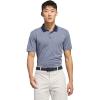 imageadidas Mens Performance Heathered Polo ShirtBlue