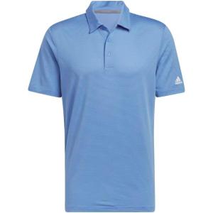 imageadidas Mens Ottoman Stripe Golf Polo ShirtBlue Fusion