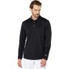 imageadidas Mens UPF Long Sleeve Golf Polo ShirtBlack