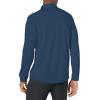 imageadidas Mens UPF Long Sleeve Golf Polo ShirtCrew Navy