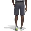 imageadidas Mens Ultimate365 Plaid Print 10 quot Golf ShortsBlack