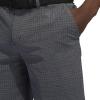 imageadidas Mens Ultimate365 Plaid Print 10 quot Golf ShortsBlack