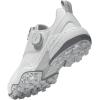 imageadidas Mens CodeChaos BOA 25 Spikeless Golf ShoesFootwear WhiteSilver MetallicGrey Two